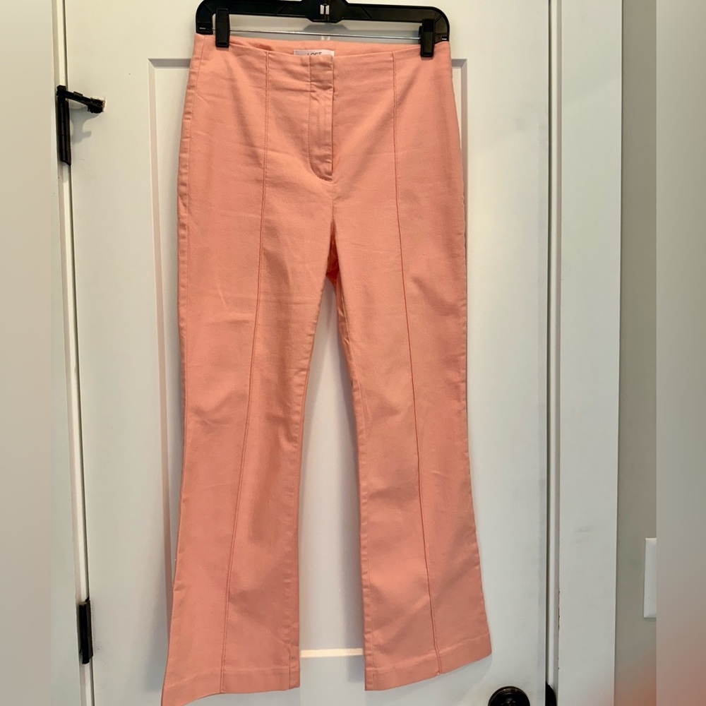 LOFT Peach Trousers